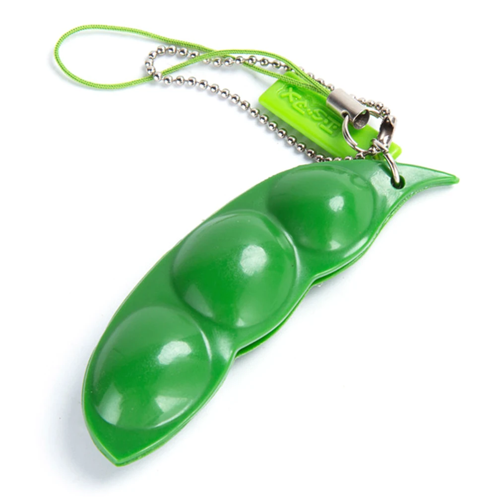 1/за штуку Бесплатная доставка Squeeze горох игрушка бесконечное сжимайте Edamame