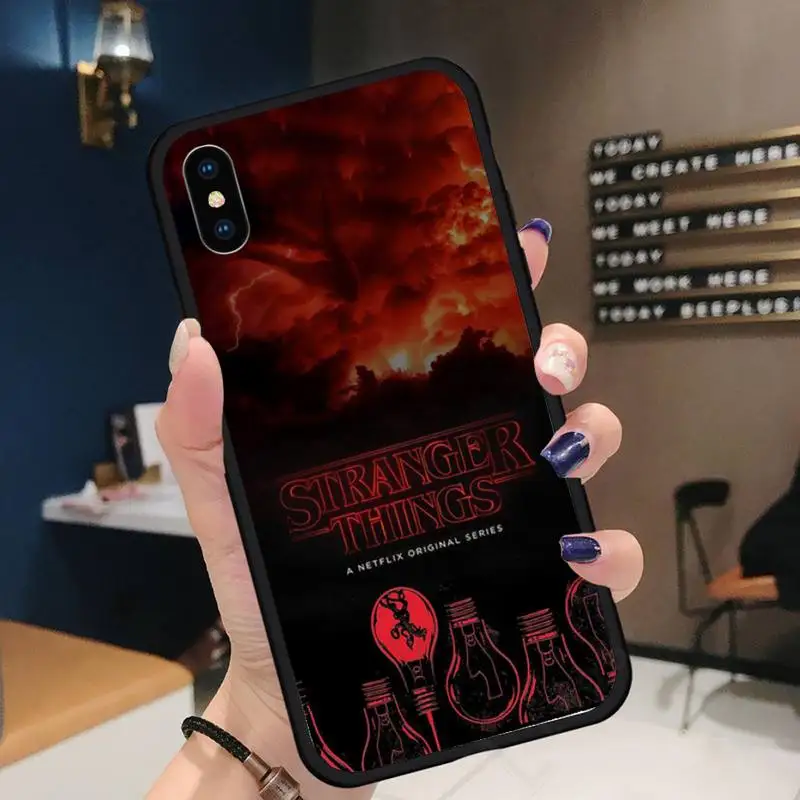 

Stranger Things American TV show Phone Case for iPhone 11 12 pro XS MAX 8 7 6 6S Plus X 5S SE 2020 XR