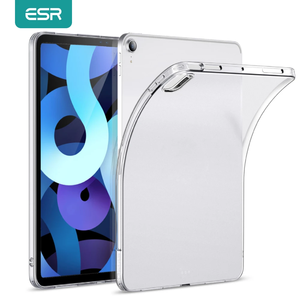 Прозрачный чехол ESR для iPad Air 4 2020/Air 5 2022 10 9 Pro 11 12 2021 тонкий гибкий Mini 6 12.9 - купить по