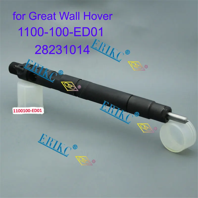 

ERIKC 0101D дизельные топливные форсунки 1100100-ED01 впрыск общей топливной магистрали 28231014 автодизельные детали 1100100ED01 для SSANGYONG