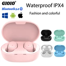 TWS A6S Mini Bluetooth Headphones Waterproof Technology Colorful Hi-Fi Sound Quality For Huawei Iphone Xiaomi Wireless Headphone
