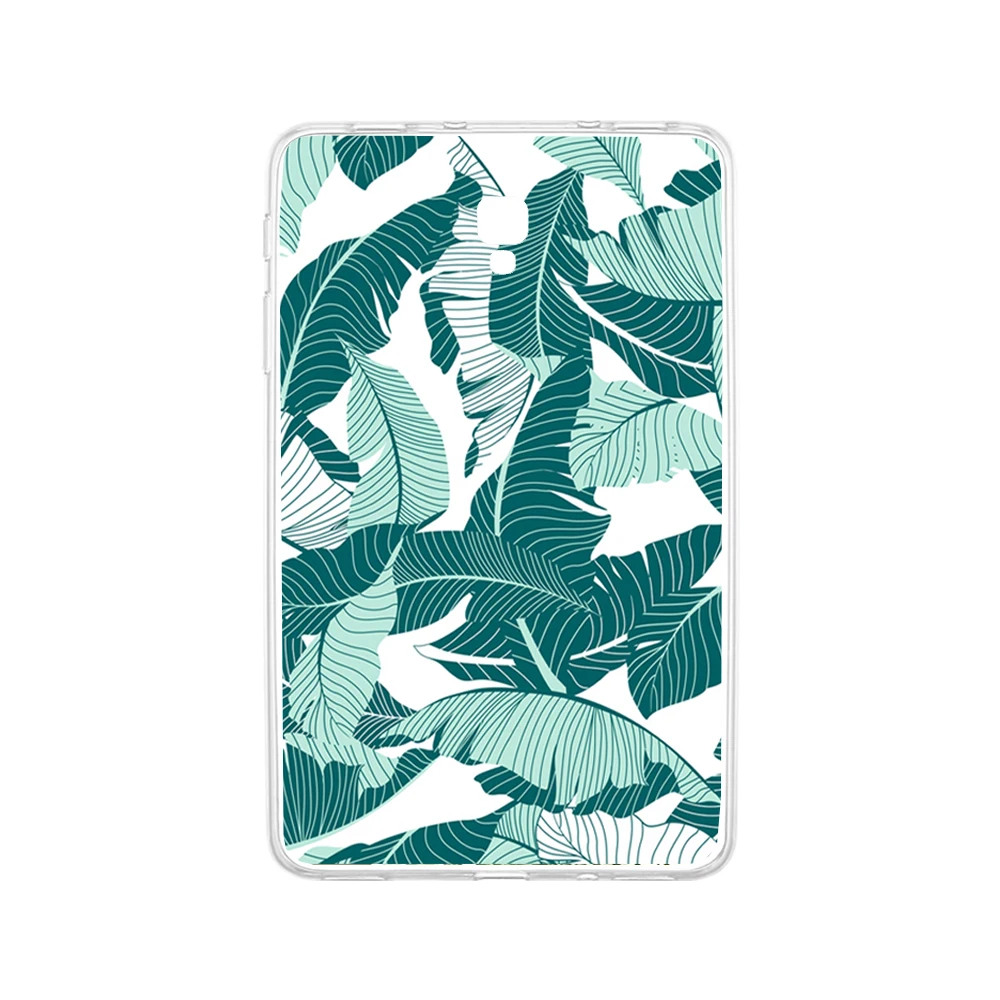 Мягкий с рисунком из ТПУ чехол для samsung Galaxy Tab A 10,5 SM-T590 SM-T595 10,5 дюймов версия окрашенная прозрачная на планшет крышка