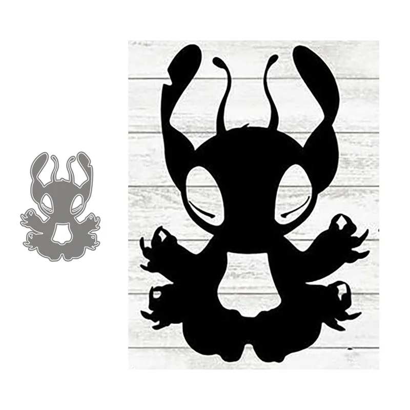 

Металлические штампы трафареты милый кролик для самостоятельного изготовления альбомов бумажных карточек декоративное ремесло высечки