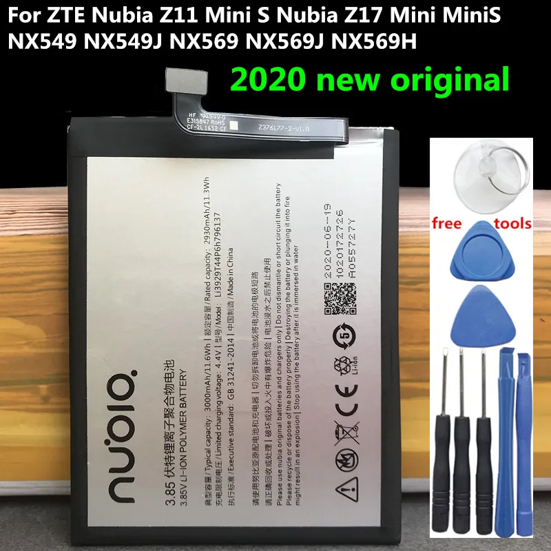 

3000mAh Battery Li3929T44P6h796137 For ZTE Nubia Z11 Mini S,NX549J, Z11 Mini S Dual SIM,Z11 Mini S Dual SIM TD-LTE NX549 NX569J