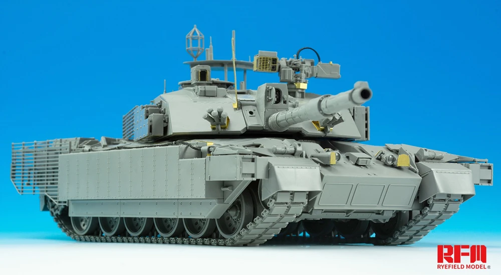 1/35 British Main Battle Tank Model Challenger II TES Строительный набор игрушки для детей и взрослых| |