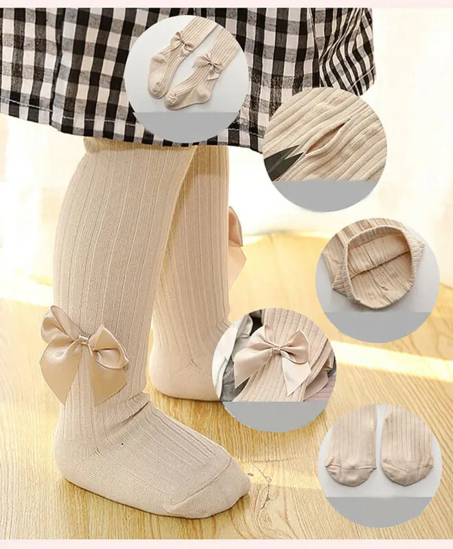 Абсолютно новые оригинальные детские колготки для маленьких девочек однотонные