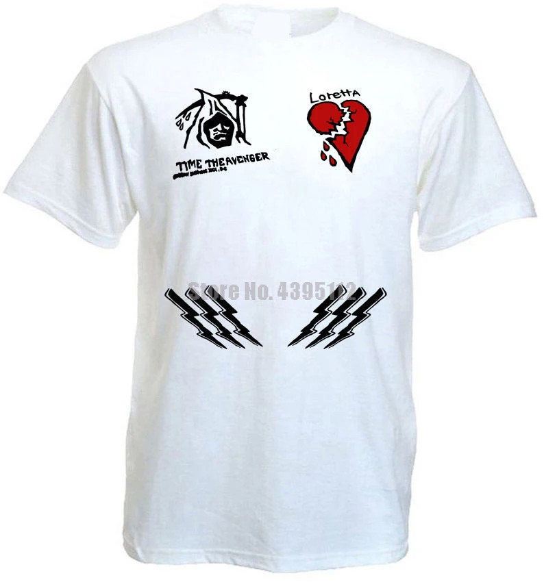 Накидка Fear Tattoo Мужская футболка для спортзала забавная геев футболки в