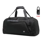 Швейцарская сумка для мужчин, дорожные чемоданчики из ткани Оксфорд, спортивные водонепроницаемые дорожные сумки, мешок для выходных, вместительный мешок на плечо для мужчин