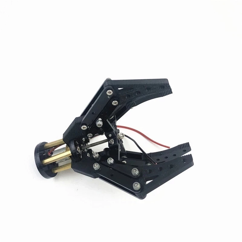 Acrylic Mechanical Claw 3D Printing N20 Motor Clamp 6V 300rpm Robotic Gripper for Arduino DIY Robot Arm Manipulator Kit | Игрушки и