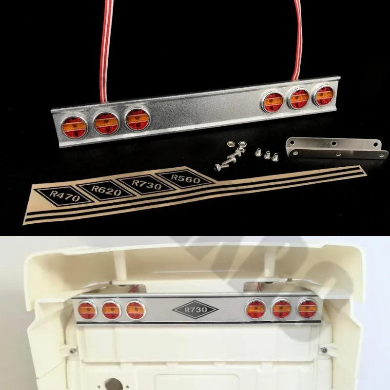 Лампа освещения кабина комплект DC 3V для дистанционного управления Tamiya 1/14 SCANIA R470