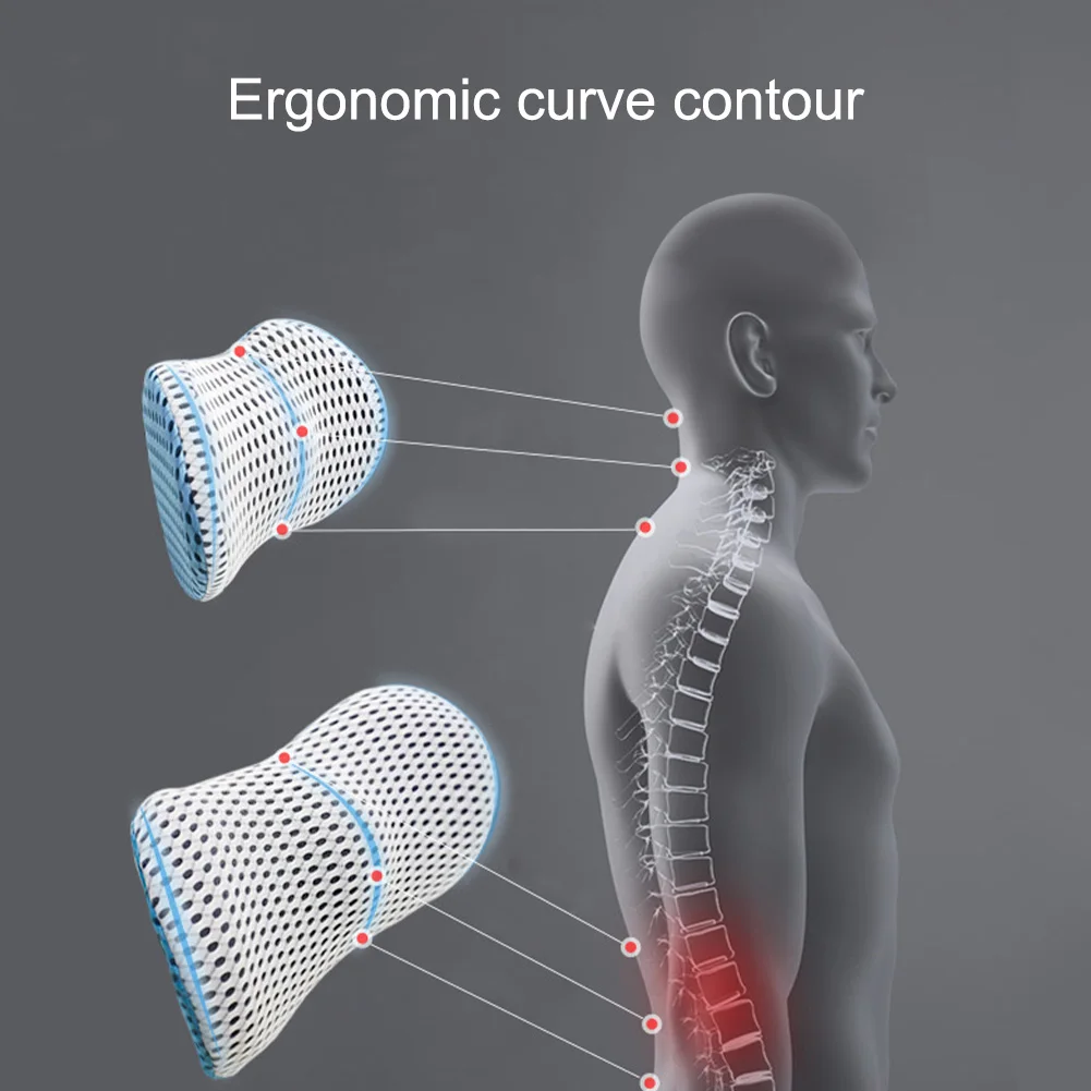 

Auto Headrest Neck Pillow Support Lumbar Back Pillow Memory Foam Universal Head Back Support Cushion Car Interior Accessories