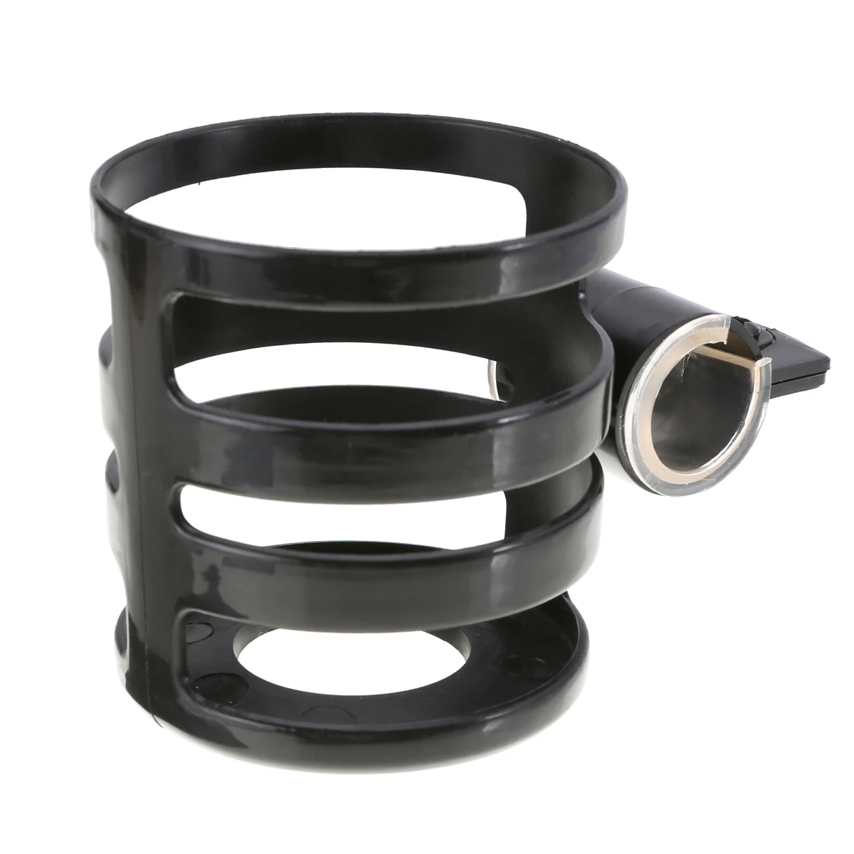 Регулируемый велосипедный держатель для бутылок черный пластиковый руль