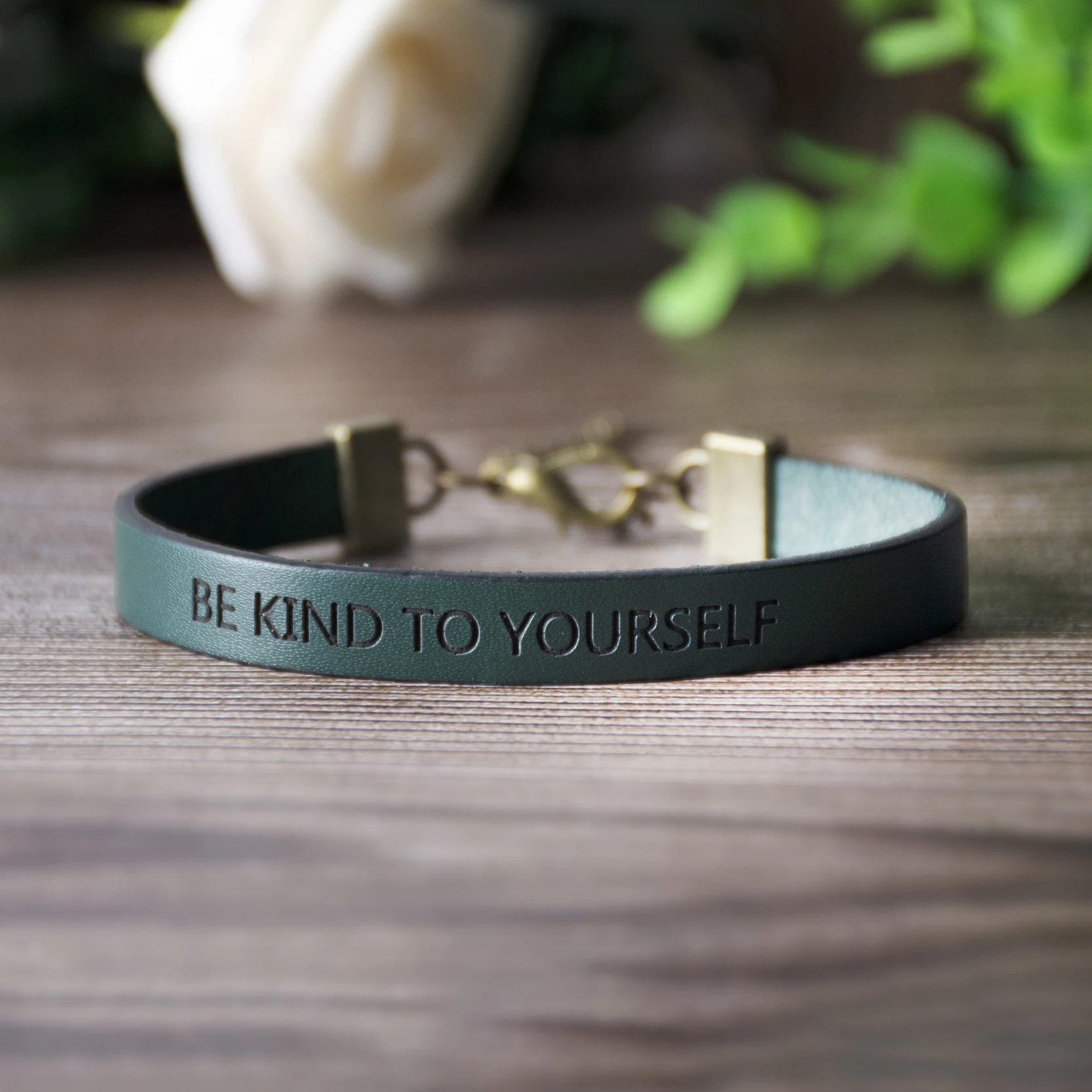 BE KIND TO YOURSELF браслет из натуральной кожи для мужчин и женщин новая личность Дружба