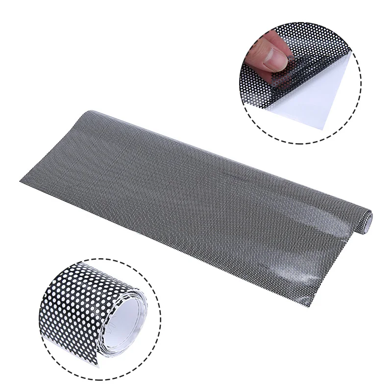 1 Roll 50x106cm Perforated Film Headlight Tint Car Window Mesh Like Fly Eye Tinting Sticker Auto Styling Lamp Decal Accessories 1 Roll 50x106cm Perforated Film Headlight Tint Car Window Mesh Like Fly Eye Tinting Sticker Auto Styling Lamp Decal Accessories
