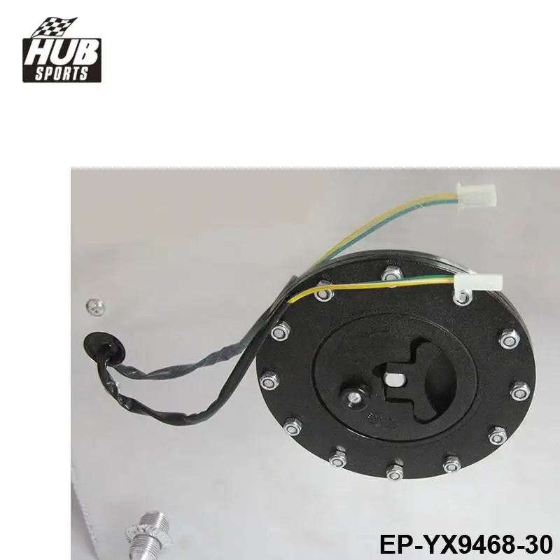 8 GALLON 30LSILVER COATED ALUMINUM RACING/DRIFTING FUEL CELL GAS TANK+LEVEL SENDER HU-YX9468-30 | Автомобили и мотоциклы