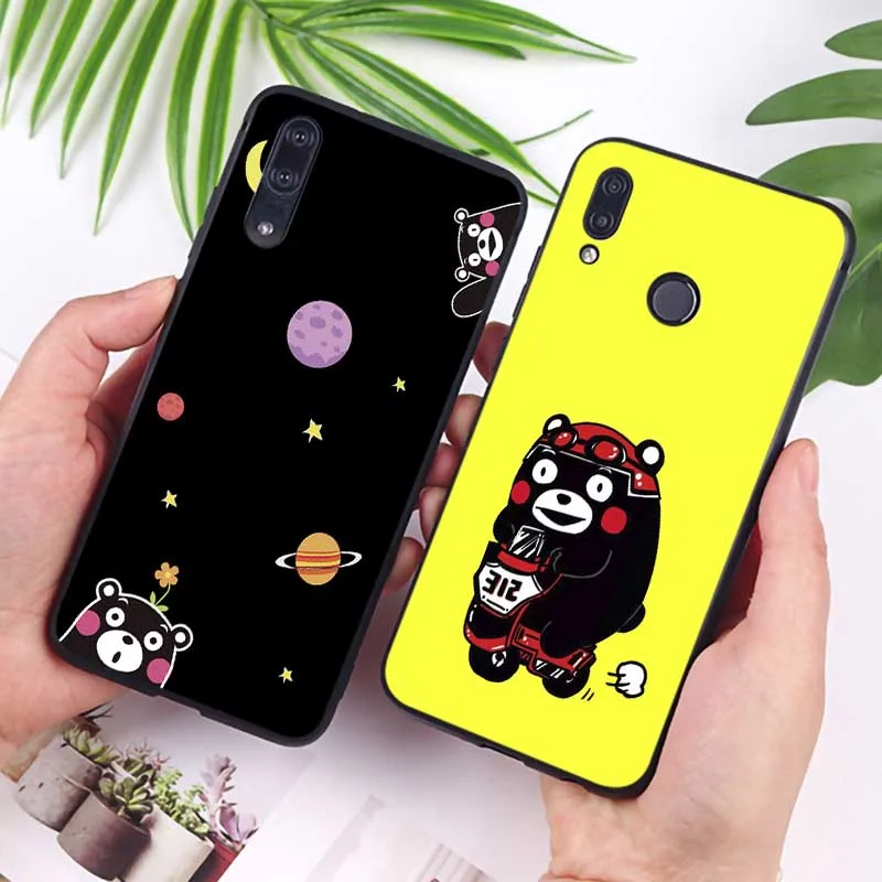 Чехол kumamon для xiaomi redmi note 7 8 pro 7a k20 5 6 4x Прозрачный мягкий силиконовый чехол