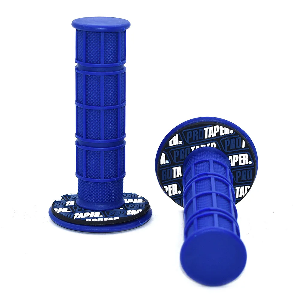 Ручки для велосипеда внедорожника цветные мягкие красные/зеленые/светло