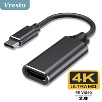 usb c type c to hdmi compatible 4k 30hz adapter cable for macbook samsung huawei oneplus usb c to hdtv converter for pc display