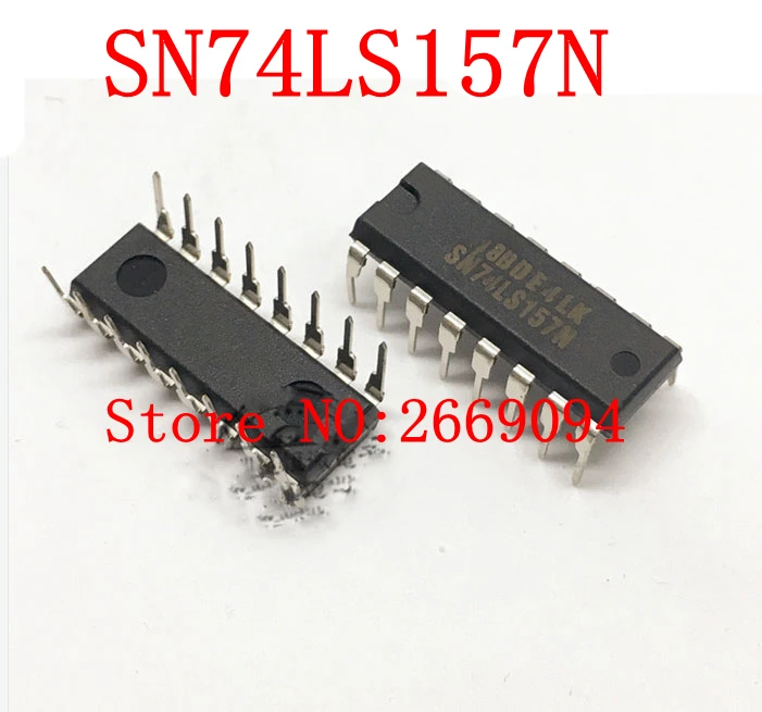 Бесплатная доставка 5 шт./10 шт. 74LS157N DIP16 SN74LS157N 74LS157 HD74LS157P HD74LS157 74LS157P IC | Электроника
