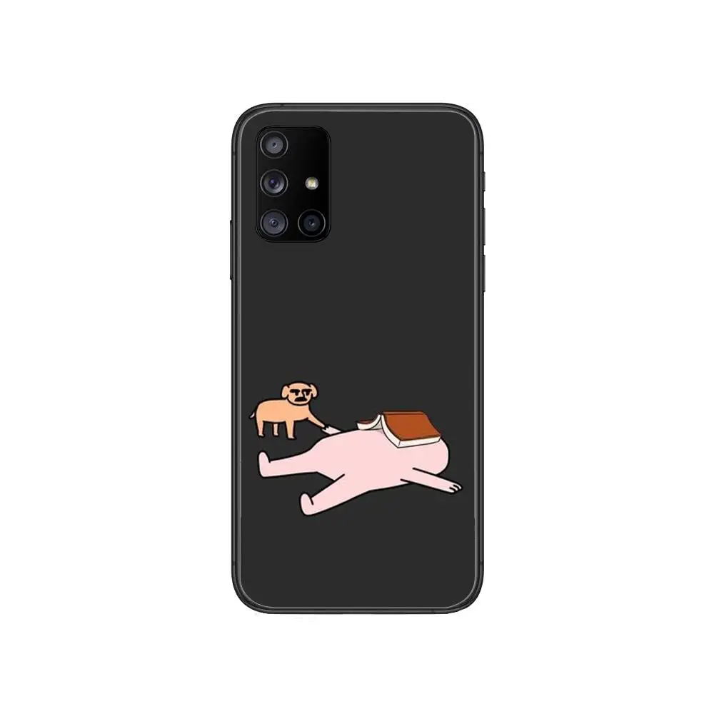 

Mobile Phone Case Hull For Samsung Galaxy A 50 51 20 71 70 40 30 10 80 E 5G S Black Shell Art Cell Cove