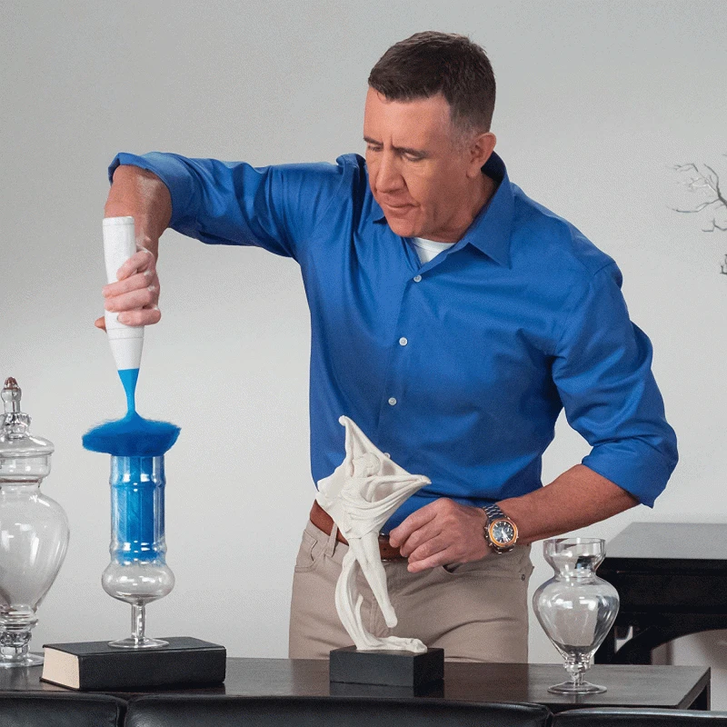 Многофункциональная щетка-пылеочиститель из мягкой микрофибры