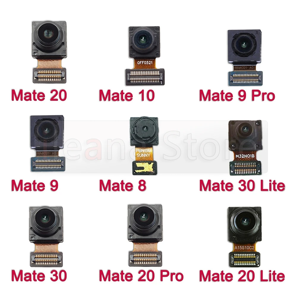 Original For Huawei Mate 8 9 10 20 20X 30 Lite Pro Plus Small Facing Front Camera Module Ribbon Flex Cable