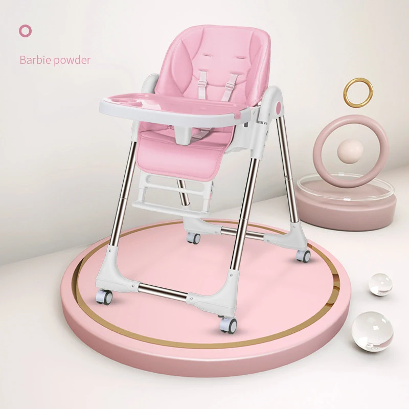 

Baby Highchair shipping authentic portable baby seat baby dinner table multifunction adjustable folding chairs for children