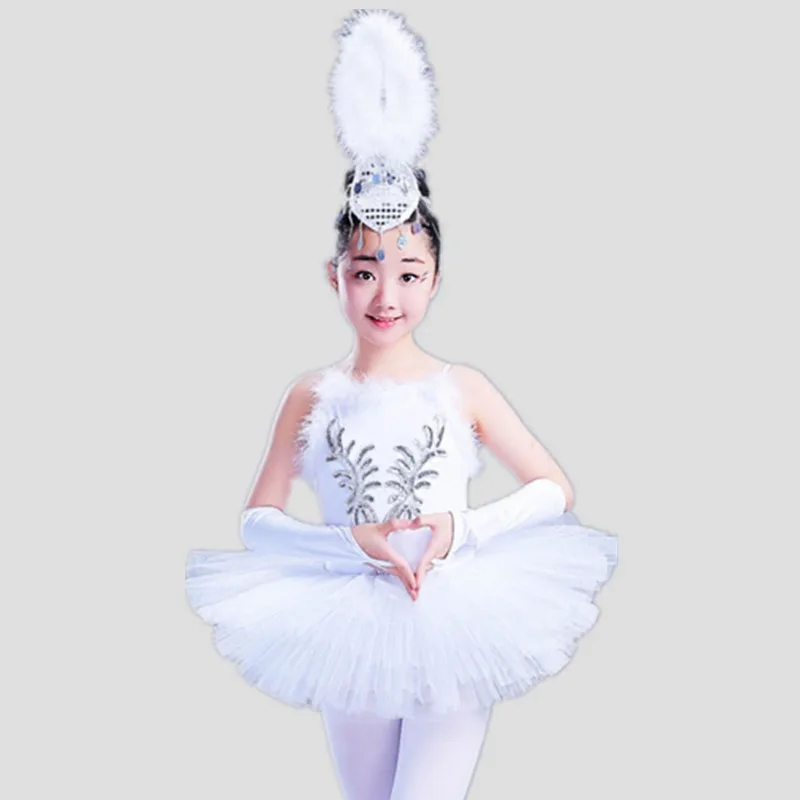 2018 Профессиональный белого цвета для девочек из балета &quotЛебединое озеро&quot