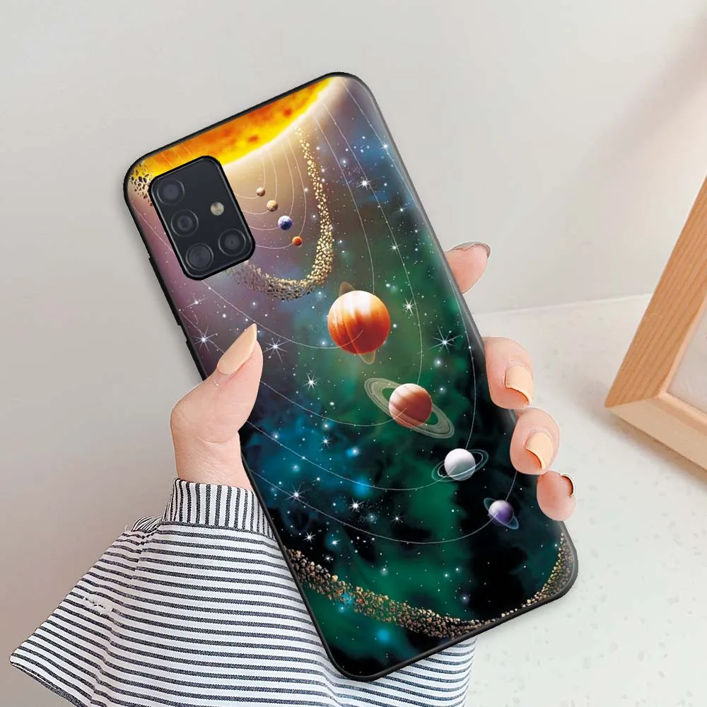 Чехол для Samsung Galaxy A71 - мягкий задний кожух телефона из силикона TPU на SM-A717F 6,7 дюйма.