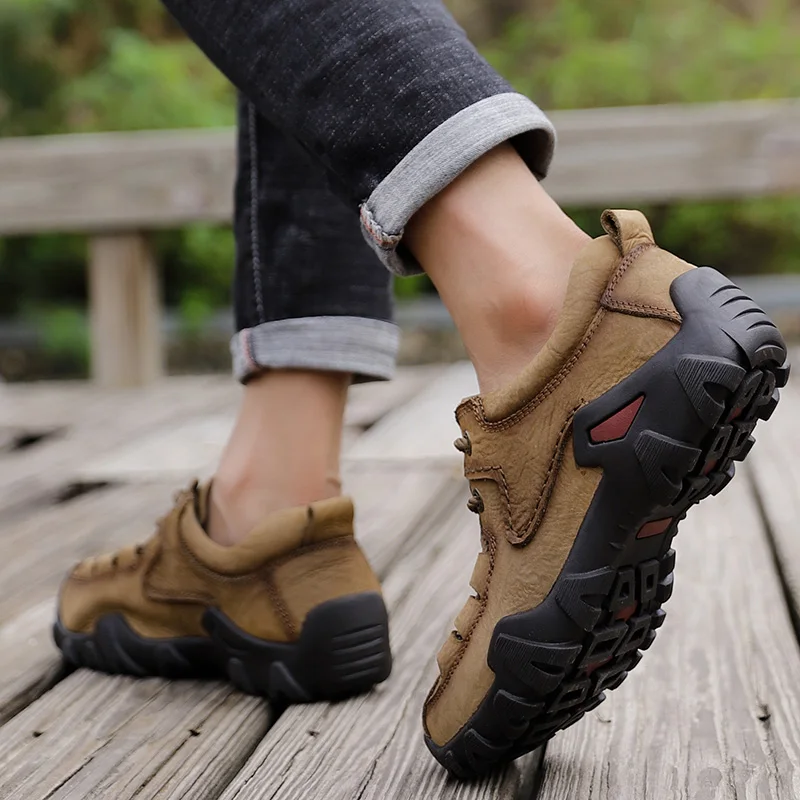 Мужские тактические ботинки Golden Sapling натуральная кожа для активного отдыха