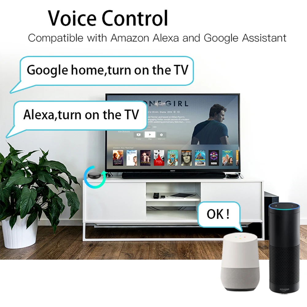 FrankEver Tuya WiFi Smart IR Control ler Универсальный ТВ/АС умный дом бластер инфракрасный