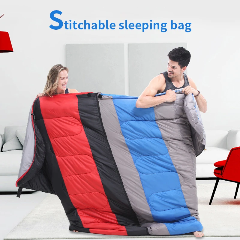 

Camping Sleeping Bag Warm & Cool Weather Lightweight Waterproof for Adults & Kids Camping Gear Equipment Traveling and Outdoors