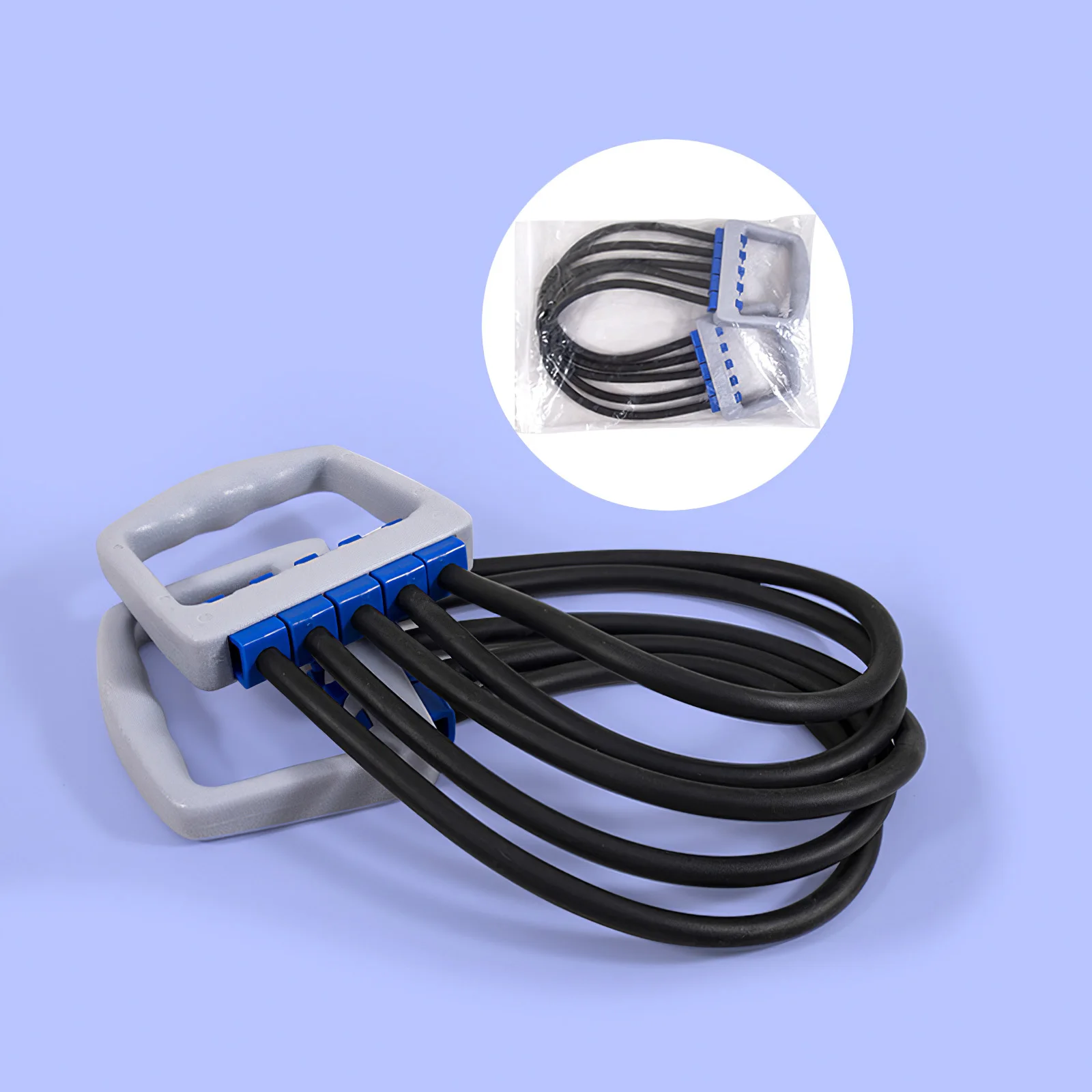 

Регулируемая рукоятка, пригодная для носки, не скользящая, женская, многофункциональная тянущаяся веревка для йоги, для дома и улицы