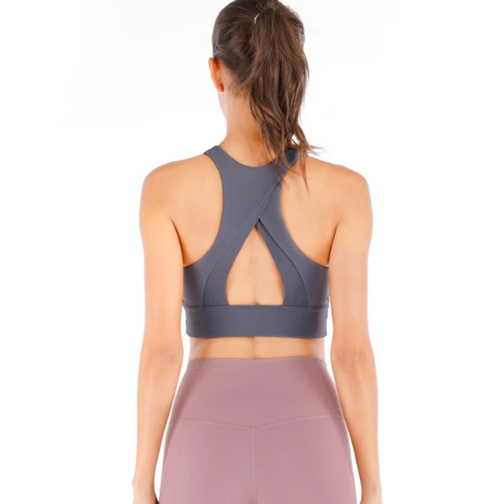 

Sports Bra Bralette Crop Tops Women Yoga Gym Active Running Athletic Push Up Walking Pad Bralette Wear Tank Top Underwear MVSYO
