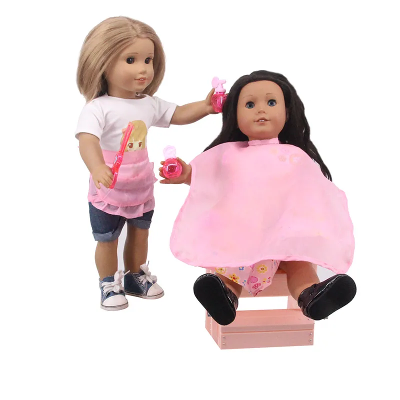 Фартук шеф повара Повседневная Одежда для кукол 18 дюймов американский и 43