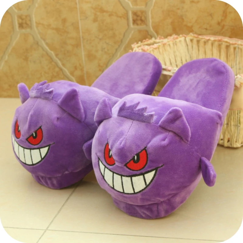 Kawaii cartoon soft slippers shoes anime indoor women winter warm babouche | Тематическая одежда и униформа