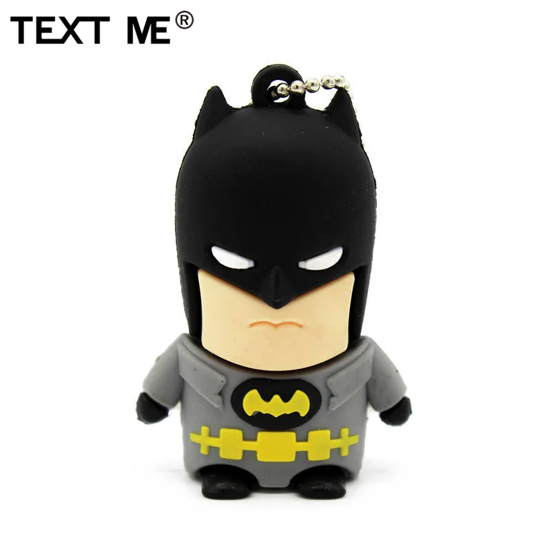TEXT ME, usb 2,0, Супермен, Бэтмен, Капитан Америка, 10, модель, USB флеш-накопитель, 4 ГБ, 8 ГБ, 16 ГБ, 32 ГБ, карта памяти