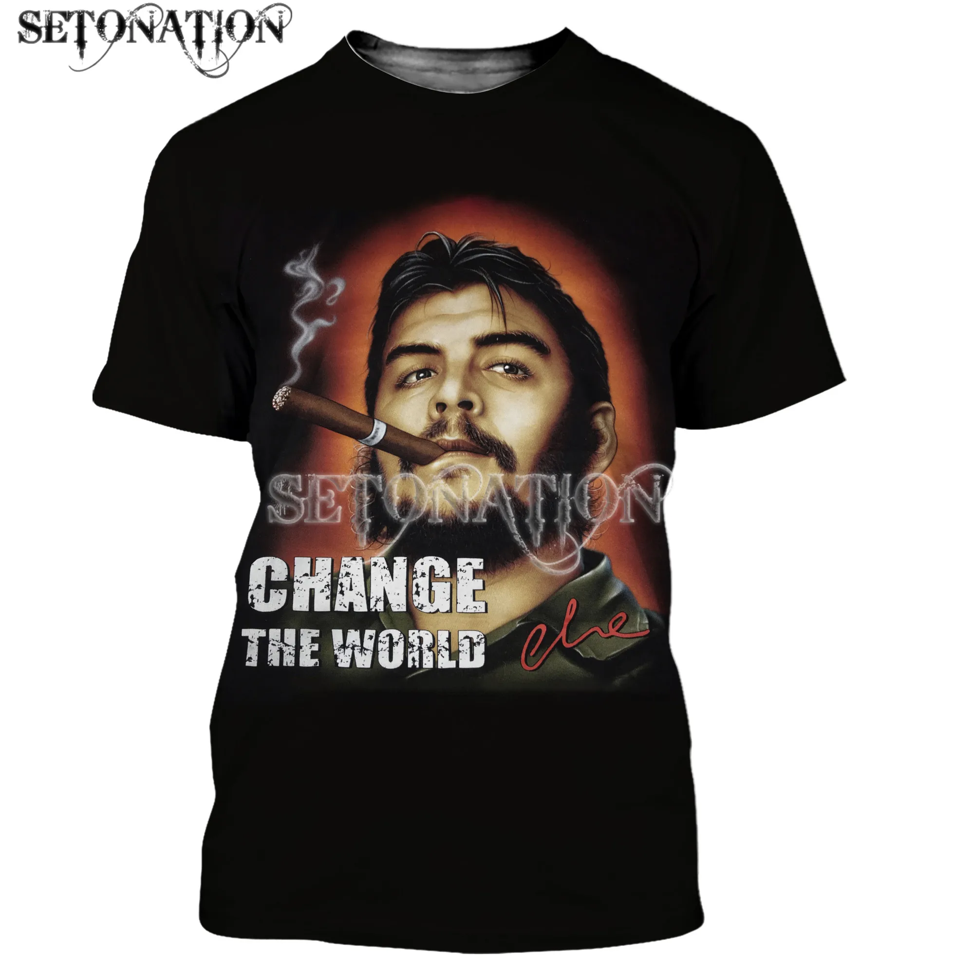 Футболка Che Guevara Мужская/женская с 3D принтом стильная рубашка в стиле Харадзюку