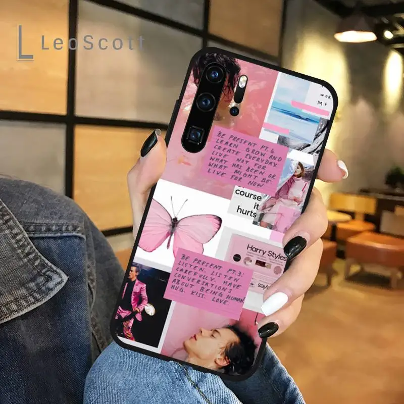 

Harry Styles Treat people with kindness Phone Case For Huawei honor Mate P 9 10 20 30 40 Pro 10i 7 8 a x Lite nova 5t