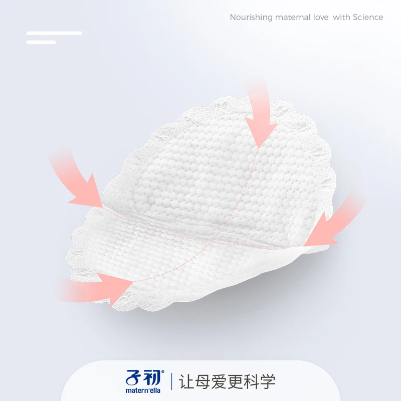 maternɾlla Disposable Breast pad Ultra-thin Breathable Breast-feeding Anti-overflow Nursing Pad 146pcs | Мать и ребенок
