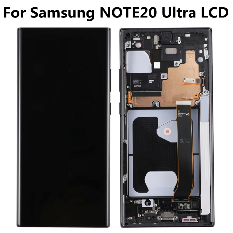 Pantalla LCD AMOLED para m&oacute;vil, digitalizador de pantalla t&aacute;ctil SM-N985F/DS 5G, para Samsung Galaxy Note 20 Ultra, SM-N985F-0