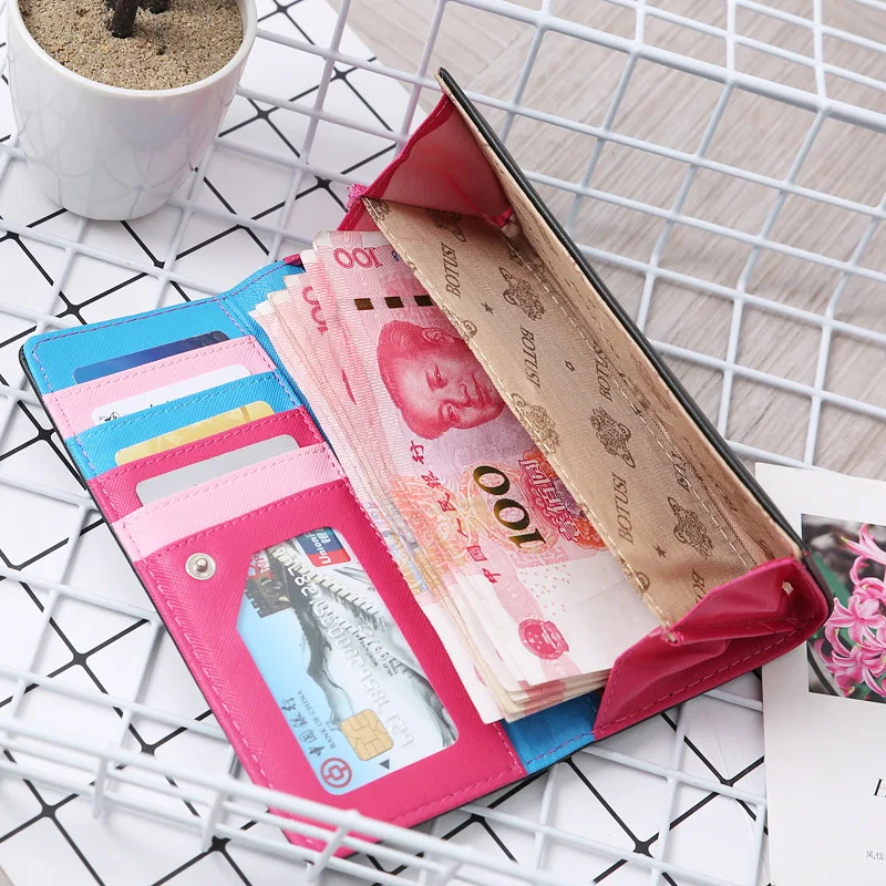 

Hot Sale Women Wallets Cute Owl Lady Coin Purse Long Style Money Bags Clutch Woman Wallet Cards ID Holder Purses Bag 5 Colors