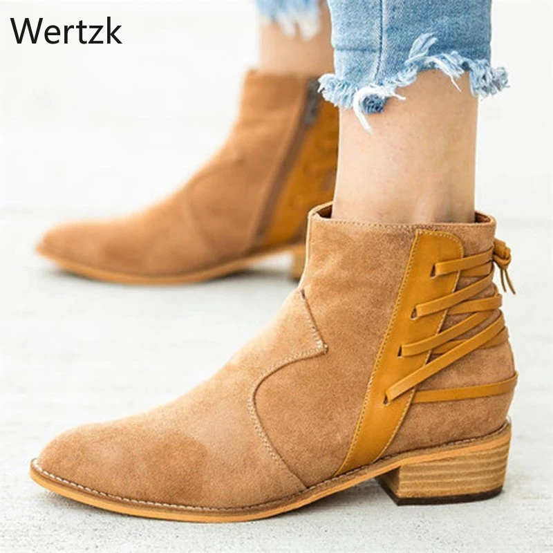 Ботильоны на квадратном каблуке; Zapatos De Mujer Botas; Размеры 35-43; Новинка года; осенне-зимние ботинки; модная обувь на высоком каблуке с пуговицами; L237