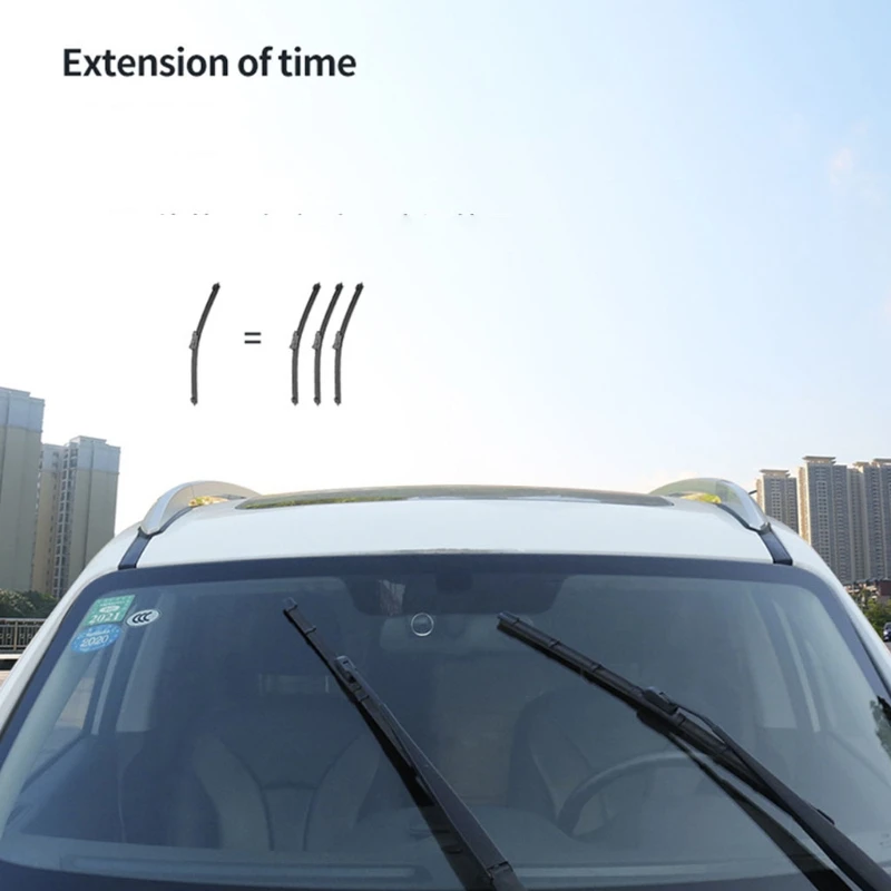 

X7AE Windscreen Wiper Blade Maintenance Tool Car Wiper Blade Restorer Windshield Boneless Wiper Scraper Refurbish Tool