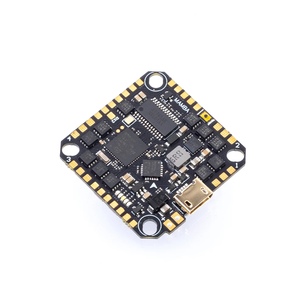 Контроллер полета Diatone Mamba F411AIO BlheliS 25A ESC DSHOT600 4S для FPV дрона | Игрушки и хобби