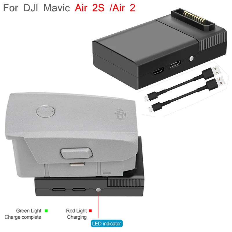 Быстрое зарядное устройство QC 3 0 для дрона быстрая зарядка USB DJI Mavic Air 2S/Air 2