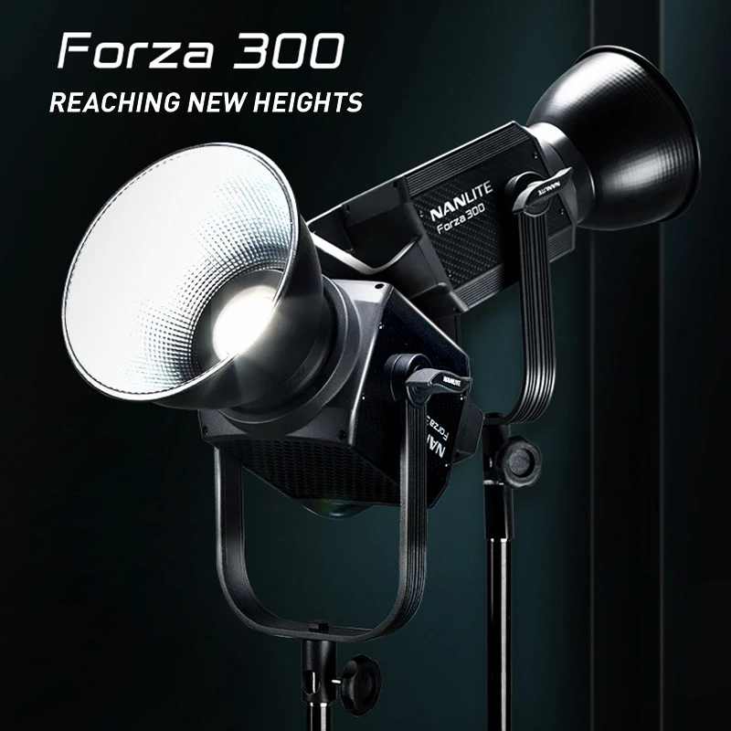 

Nanguang 300B 300W Bi-color Photography lighting Outdoor Lamp 2700K 6500K LED Monolight COB Light Bowens Mount Studio light
