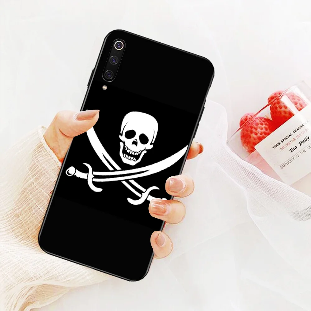 Чехол для мобильного телефона NBDRUICAI "Terror Death Skull" в новом черном исполнении для Xiaomi 8 9 se 5X Redmi 6pro 6A 4X 7 5plus note 5.