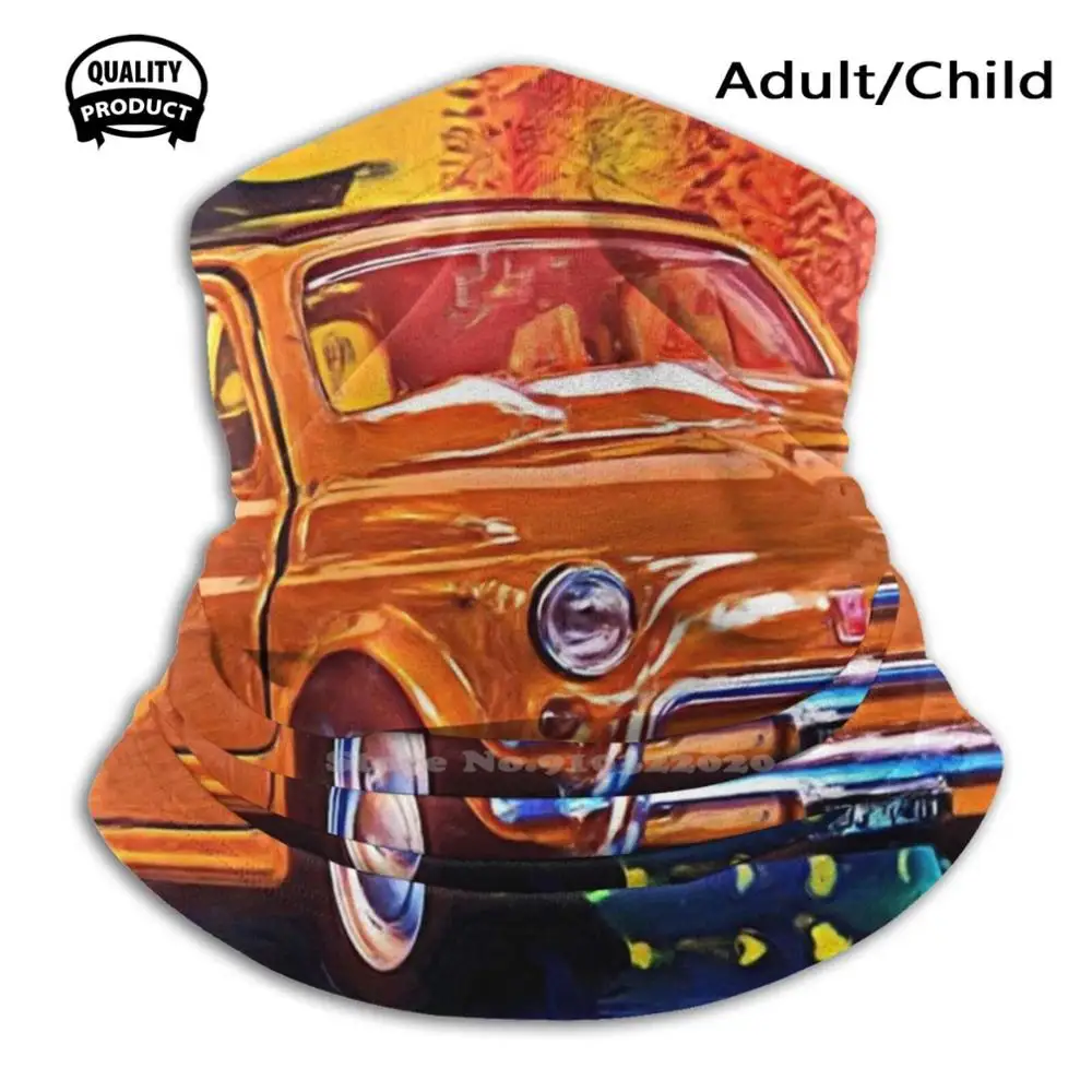 

The Little Italian Outdoor Cycling Fishing Motorcycle Face Masks 500 Automobile Small Car Fiat Fiat 500 Fiat500 Bella Bella