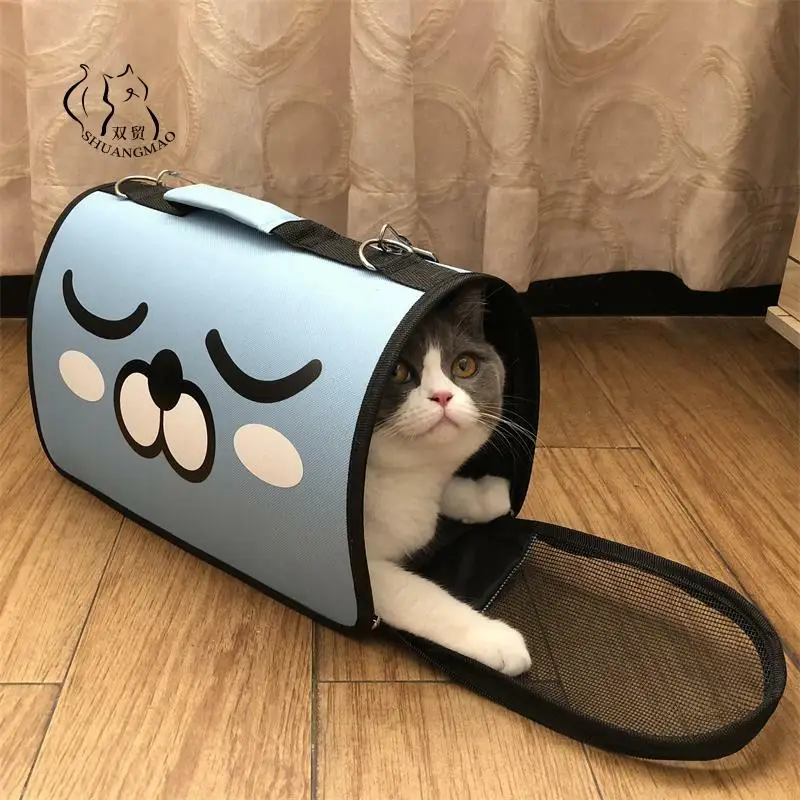 Сумка-мессенджер для домашних животных складной рюкзак на плечо кошек и собак